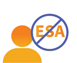 ESA ineligible icon
